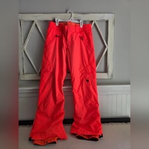 DC Women's Medium Pink Ski Snowboard Pants Winter 10K Warmth Waterproof Pockets